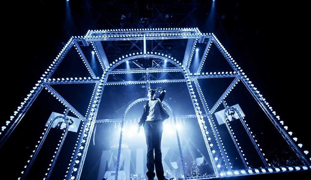 DFS3000 Stage Lighting for concert featuring the singer, Mika.